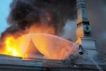 Пожар в Риге - экспонаты Рижского замка не пострадали