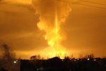 Пожар на иркутском нефтехранилище