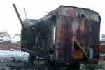В Москве в вагончике-бытовке сгорели четверо рабочих