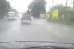 Потоп с градом в Красноярске